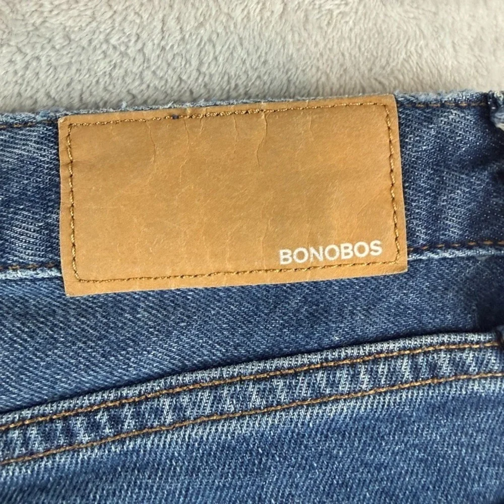 Bonobos Jeans Mens 36x30 Blue Slim Tapered Fit Dark Wash Stretch Denim